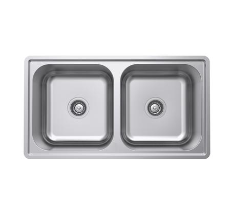 Chậu inox Hafele HS20-SSN2R90M
