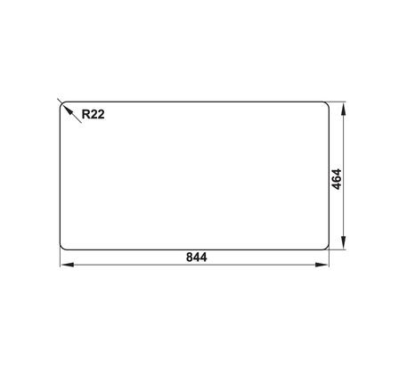 Chậu inox Hafele HS20-SSN2R90M