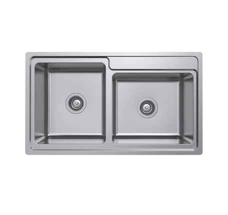 Chậu inox Hafele HS20-SSN2S90L