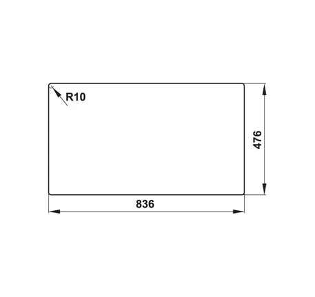 Chậu inox Hafele HS20-SSN2S90L