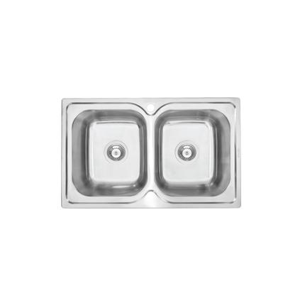 Chậu inox Hafele HS19-SSN2R90