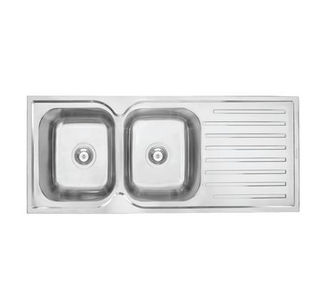 Chậu inox Hafele HS19-SSD2R90