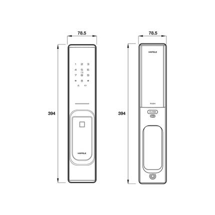 Khóa điện tử PP8100