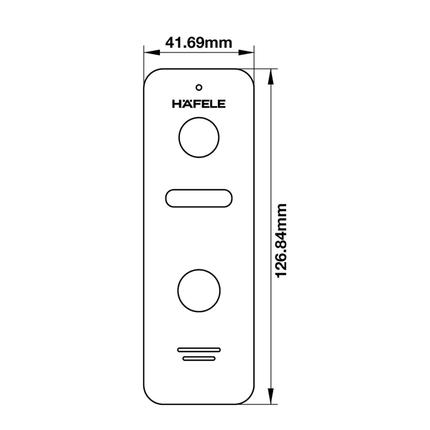 Chuông cửa có camera SLEEK