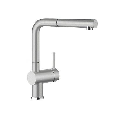 Vòi bếp Blanco Linus-S-màu xám kim loại