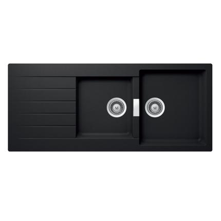 Chậu đá Hafele HS19-GED2S80 màu đen