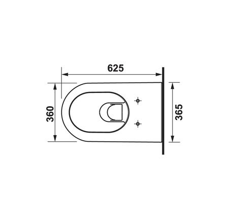 Bồn cầu treo tường Durastyle