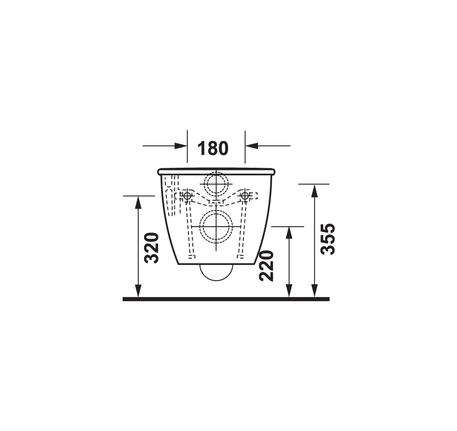 Bồn cầu treo tường Durastyle