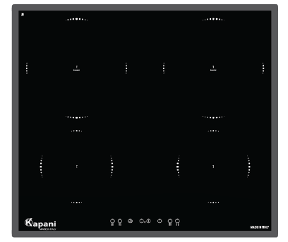 Bếp điện từ 4 vùng nấu cảm ứng K-58404I