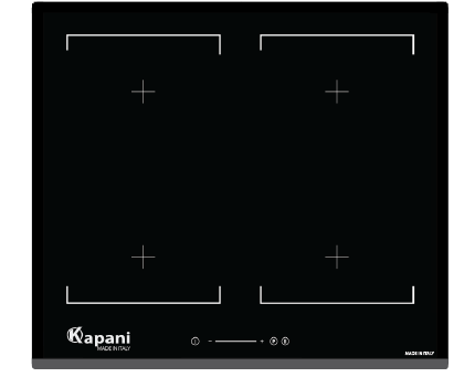Bếp điện từ Kapani 4 vùng từ K-58401S