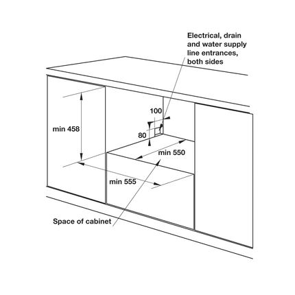 Máy rửa chén âm tủ hdw-i50a
