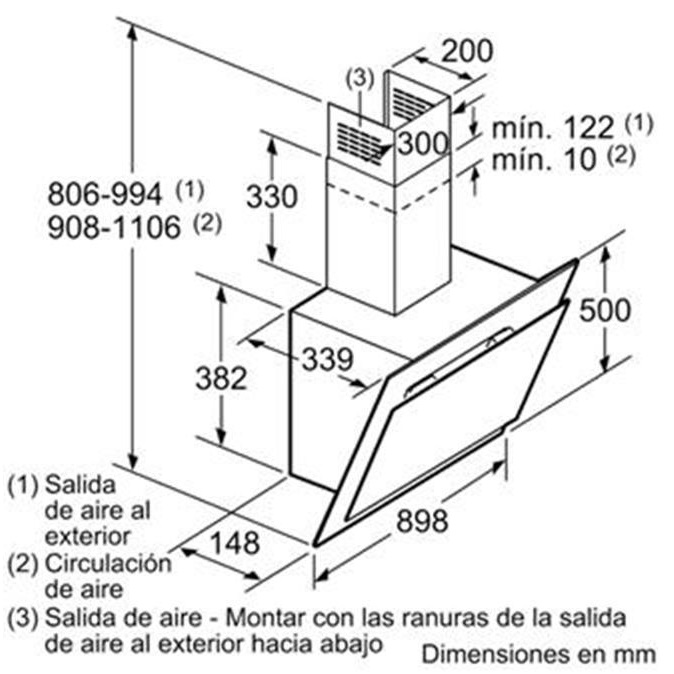 MÁY HÚT MÙI BOSCH DWK97JM60