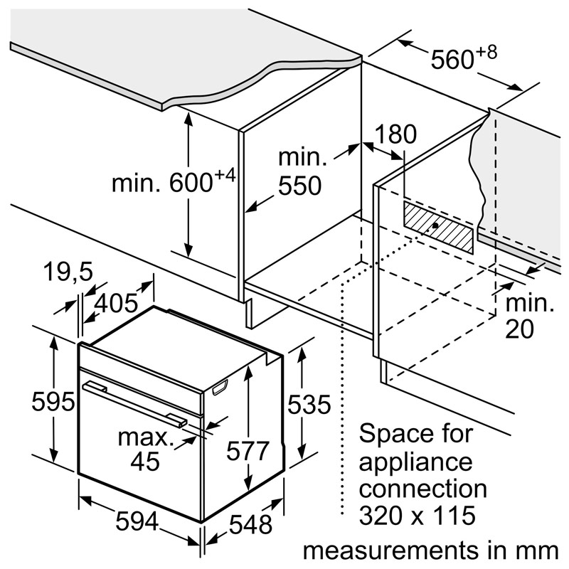 LÒ NƯỚNG BOSCH HBG634BB1B