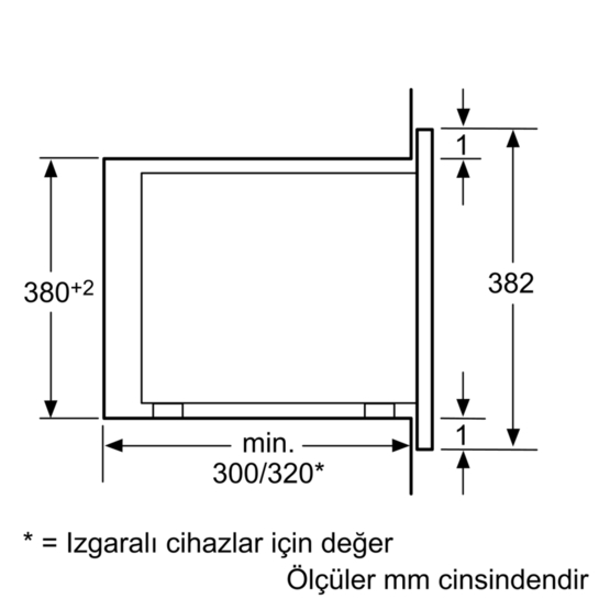 Lò vi sóng âm tủ BOSCH HMT75M624