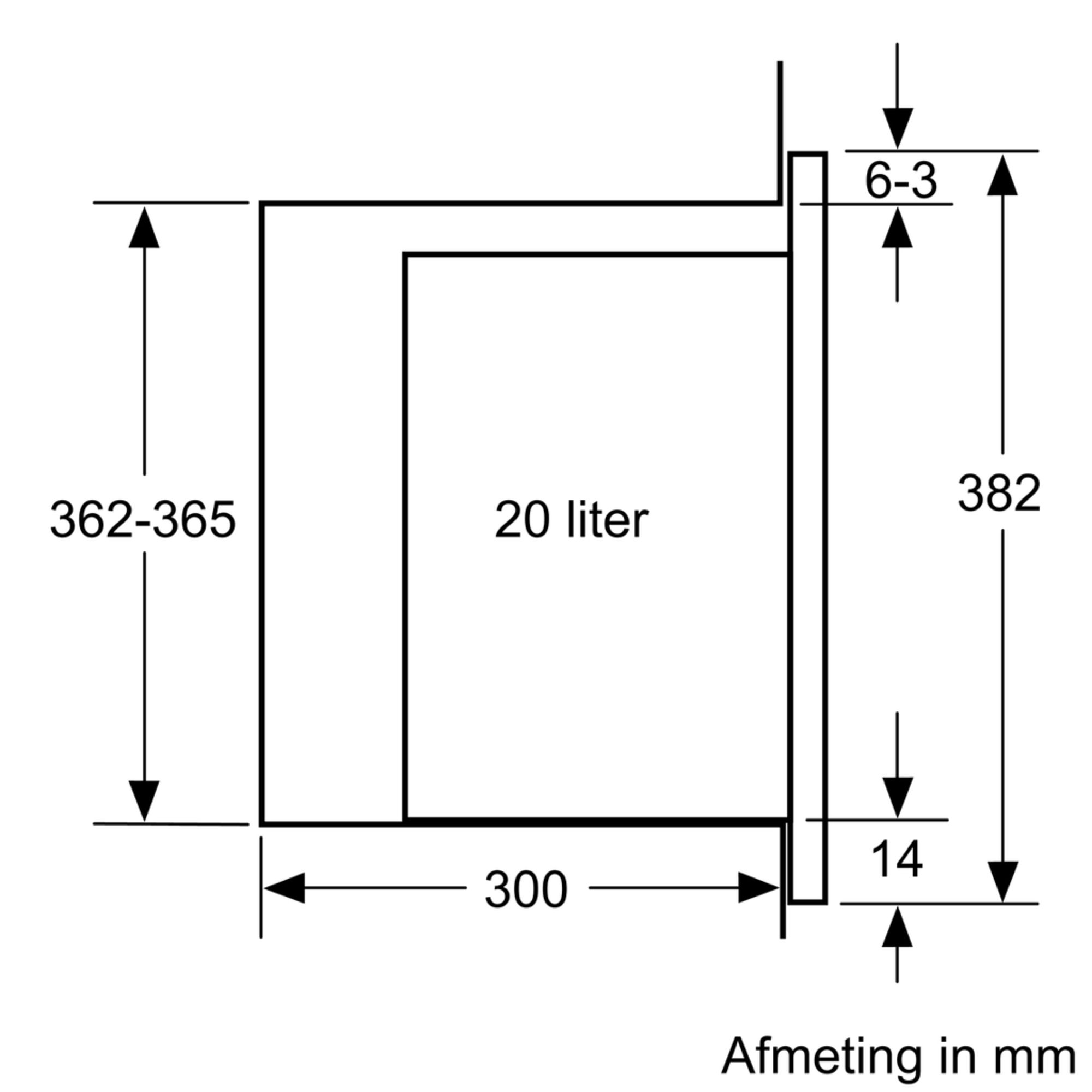 Lò vi sóng âm tủ BOSCH BEL520MS0K