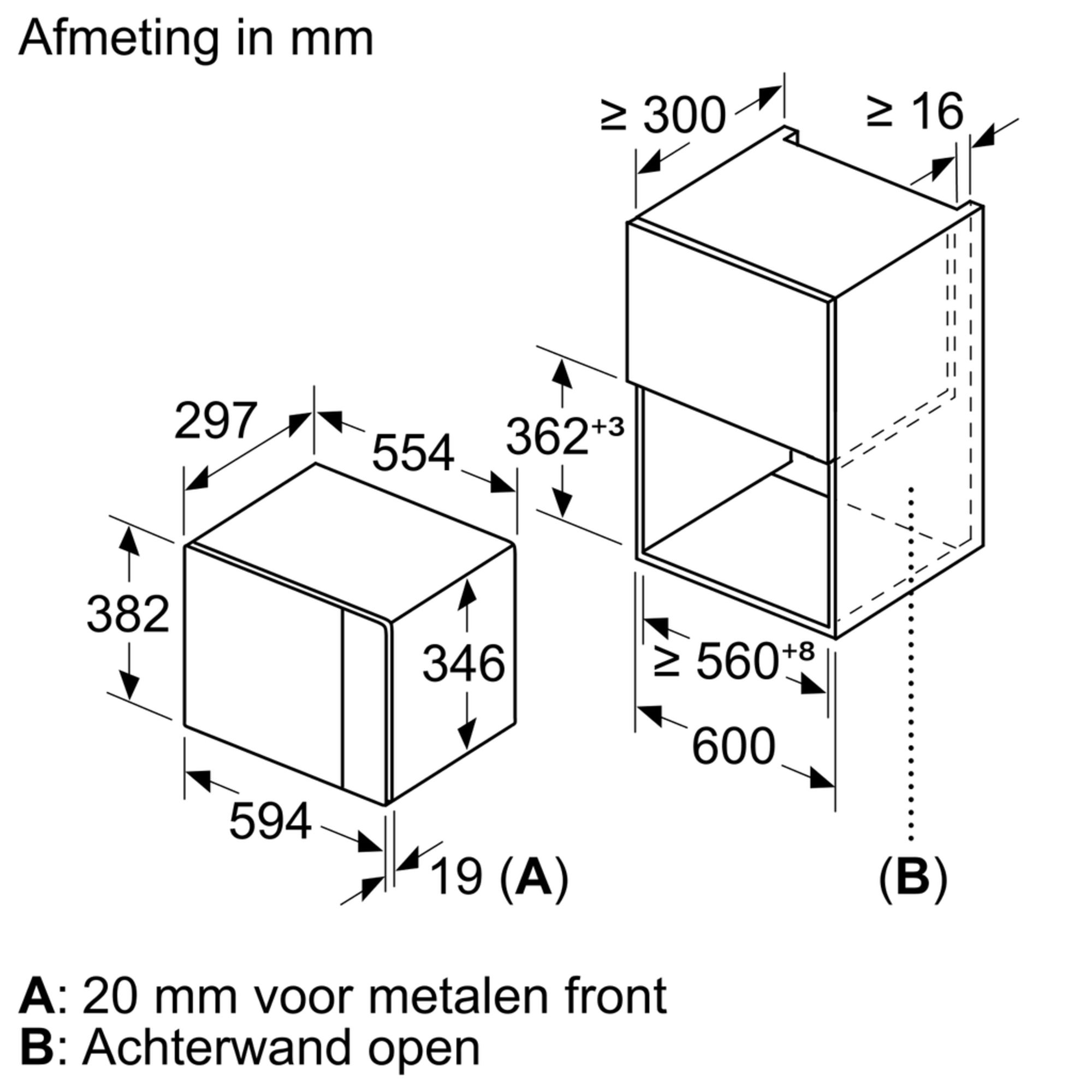 Lò vi sóng âm tủ BOSCH BEL520MS0K