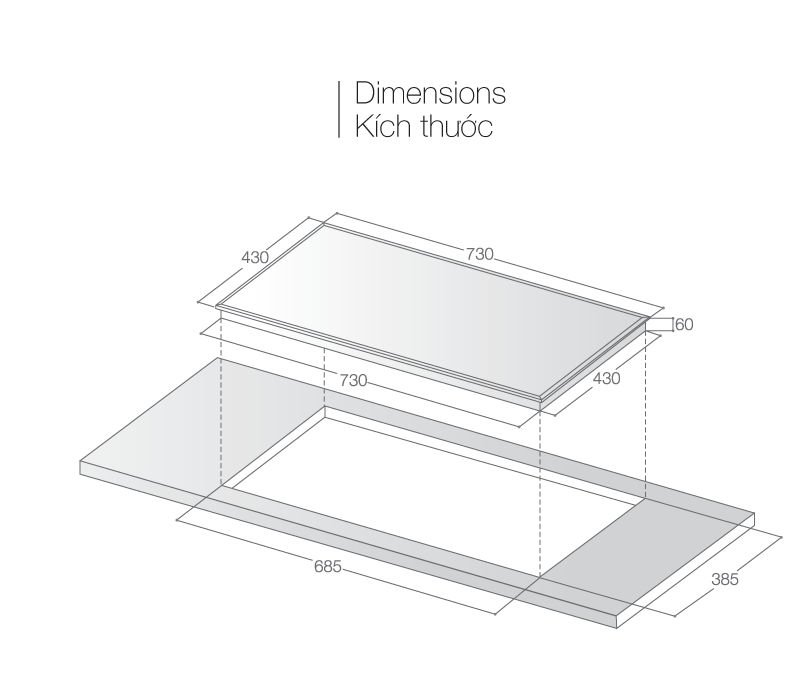 Bếp từ đôi LCI-918