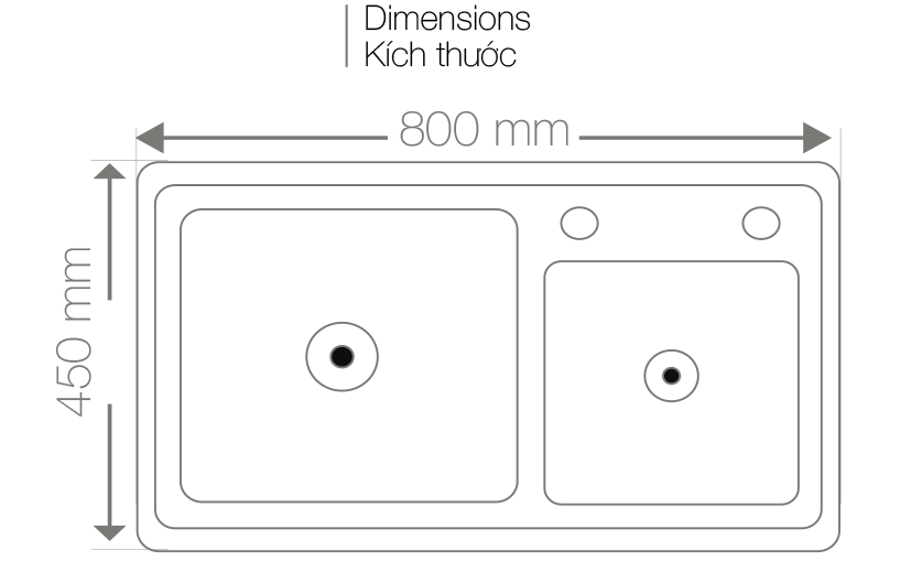 Chậu rửa TA 296V