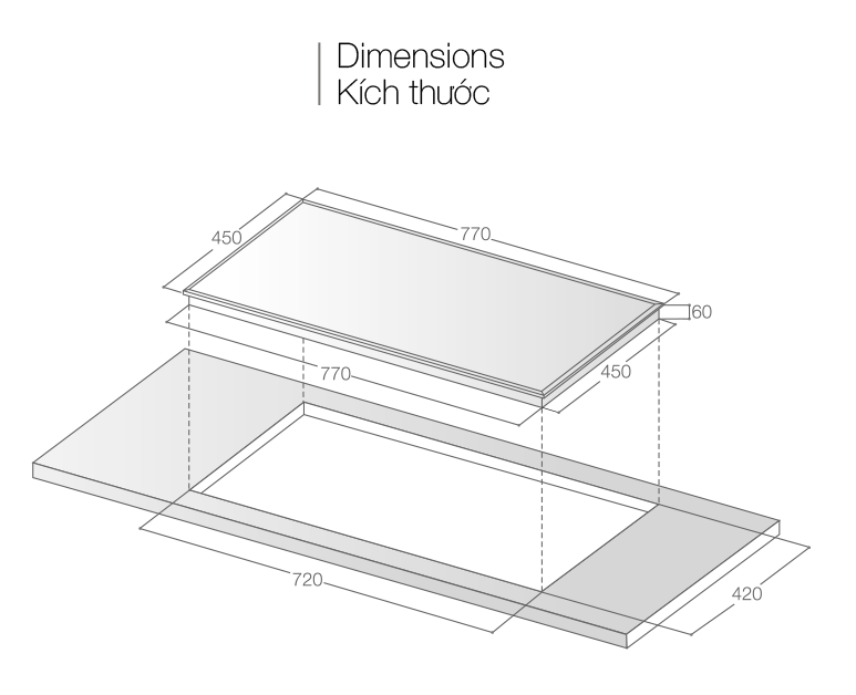 Bếp từ LCE 306