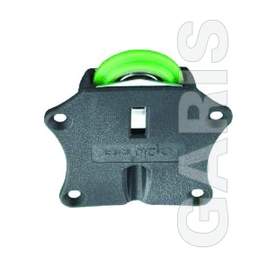 Bánh xe cửa lùa trên giảm chấn liền GR66.2AL/R