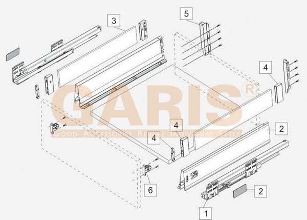 BỘ RAY HỘP GT12.50