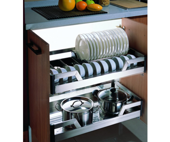 Giá để bát đĩa tủ dưới FS-E080990