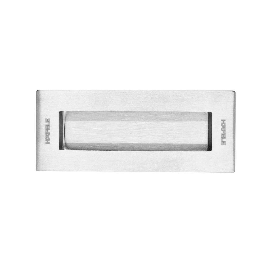 DIY Tay nắm âm inox mờ