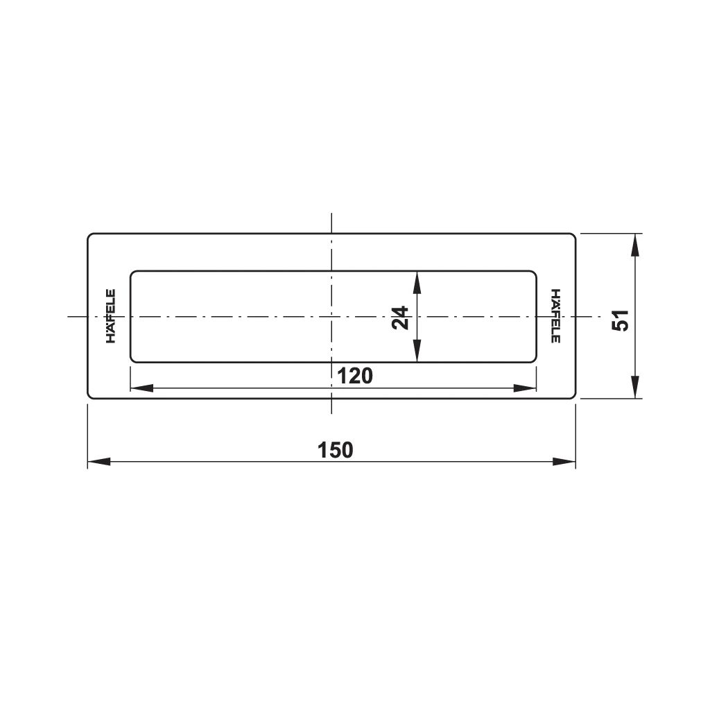 DIY Tay nắm âm inox mờ