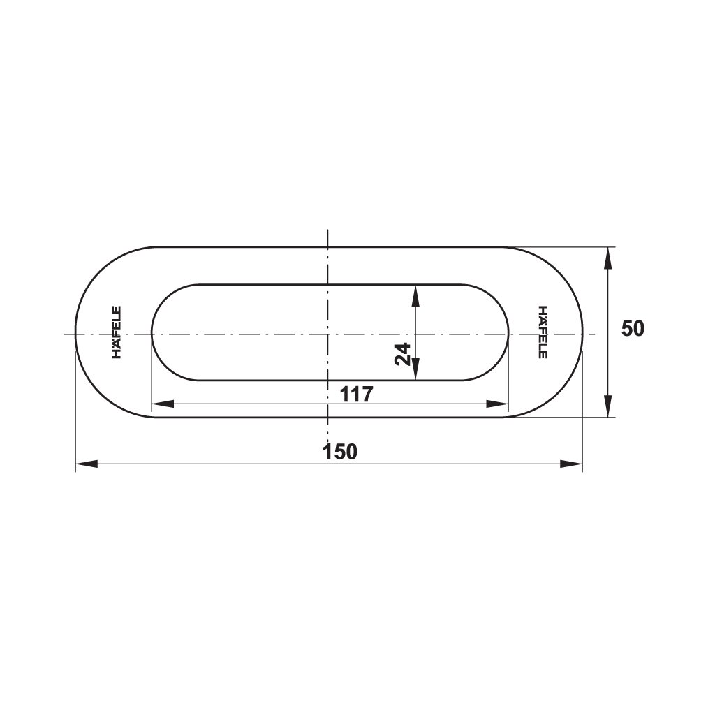 DIY Tay nắm âm inox mờ