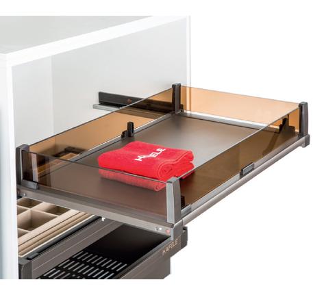 Rổ kéo bằng kính 600mm