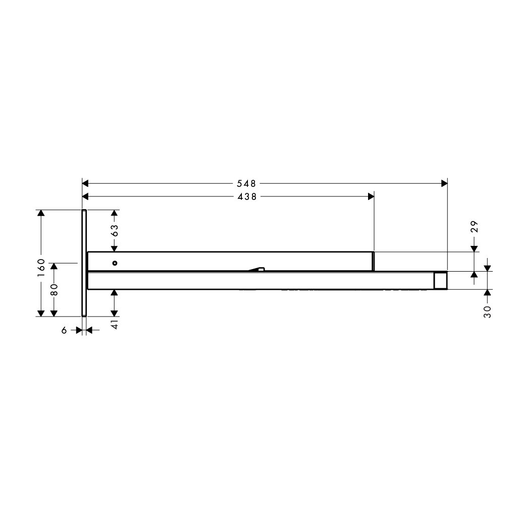 Sen đầu Raindance Rainfall - 28411000