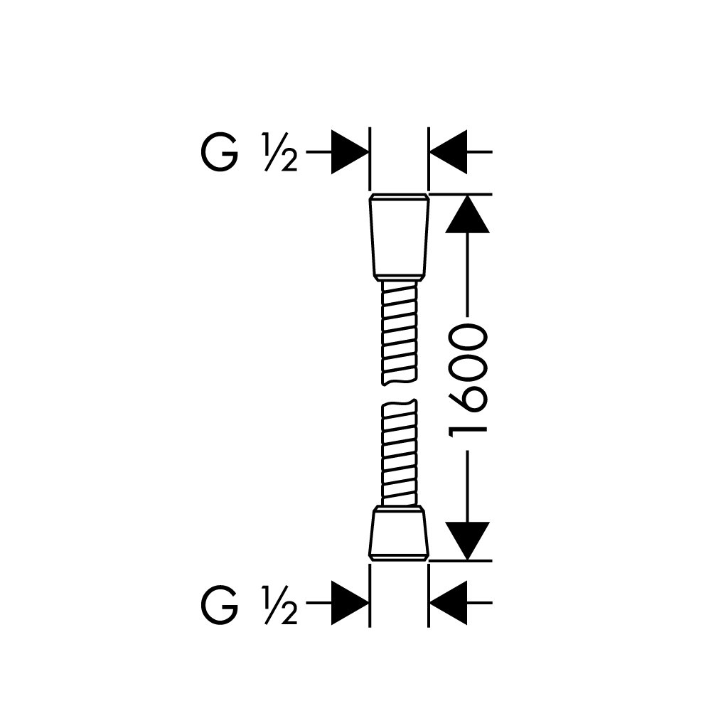 Dây sen kim loại Sensoflex 160cm