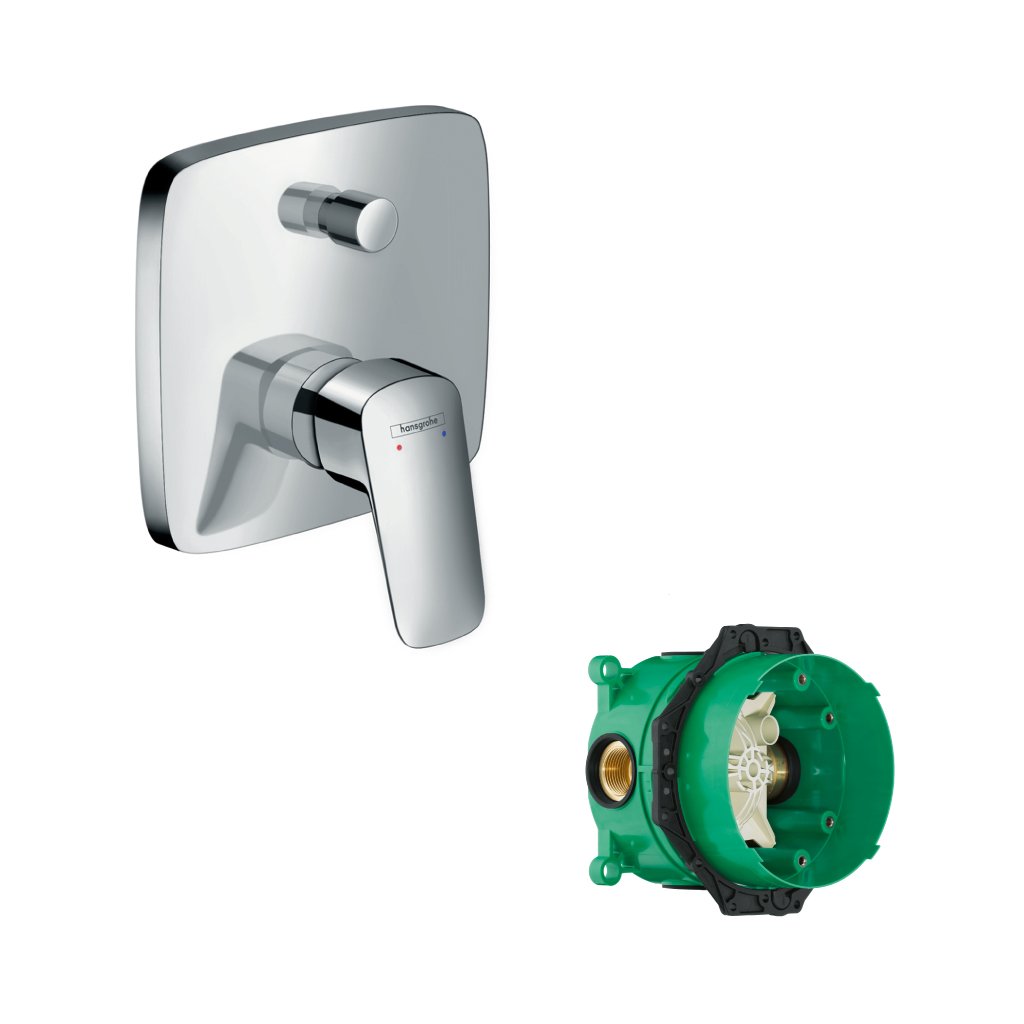 Bộ trộn bồn tắm âm Logis
