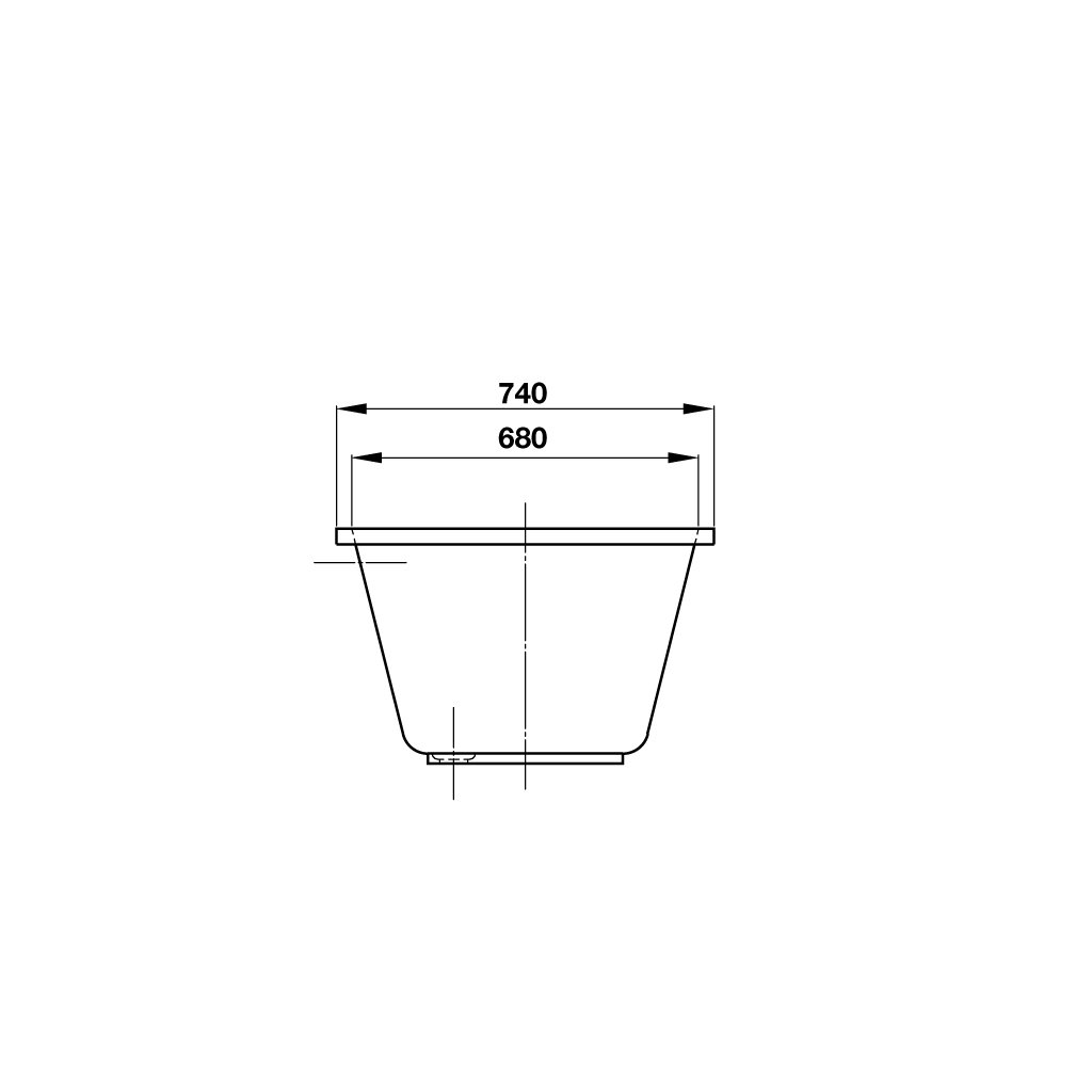 Bồn tắm âm ACTIVE 1700