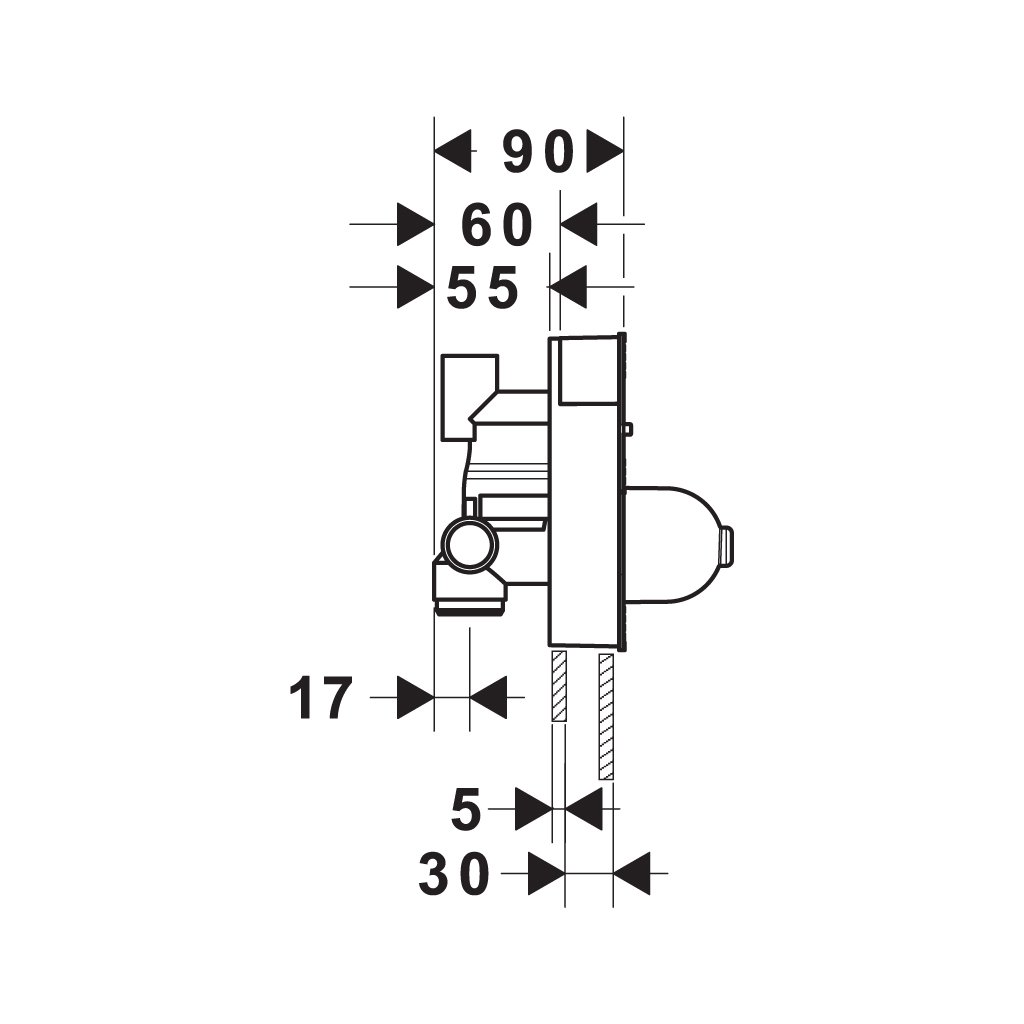 Bộ âm cho Bộ trộn 2 đường nước