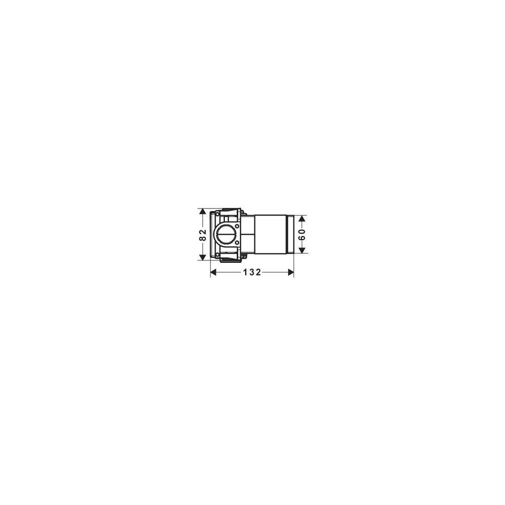 Bộ âm cho Bộ trộn sen trần 4 chức năng có điều nhiệt AXOR ShowerSolutions