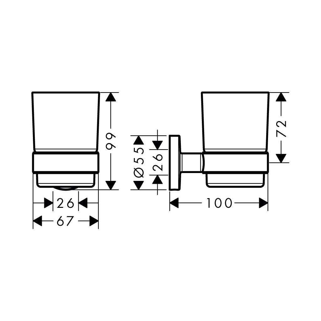 Ly đựng dụng cụ Logis
