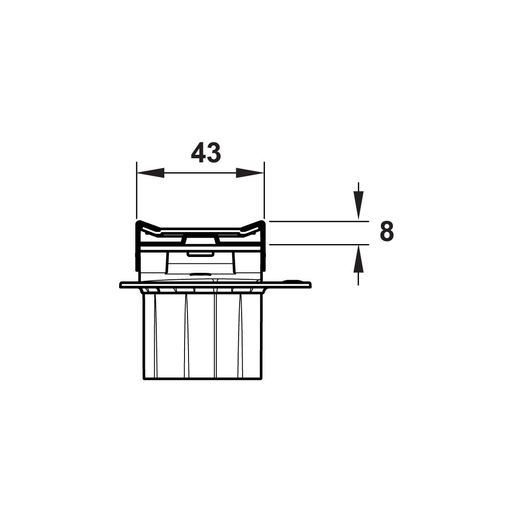 Nắp che rãnh thoát sàn Cleanline20