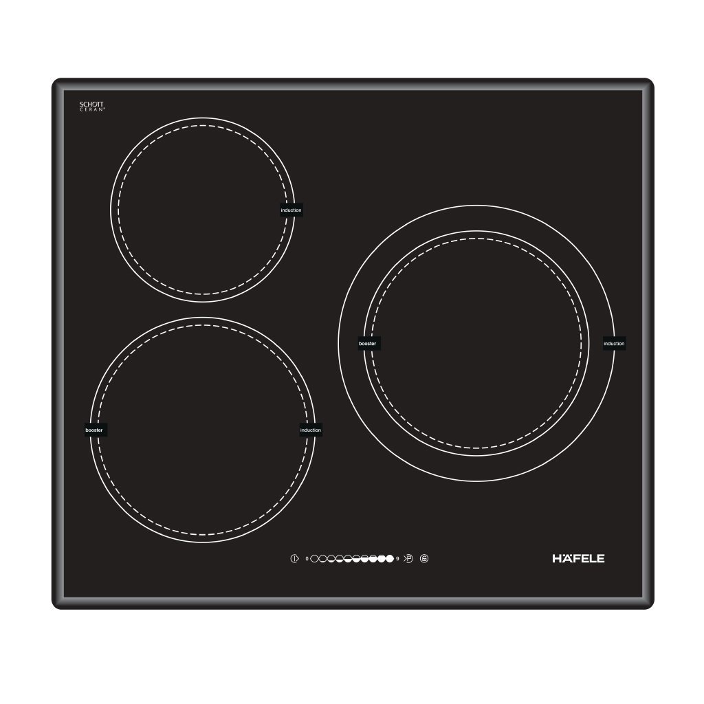 Bếp từ 3 vùng nấu 60cm HC-I603B