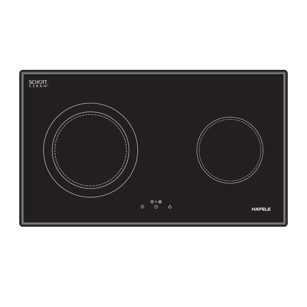 Bếp điện 2 vùng nấu 77cm HC-R772B