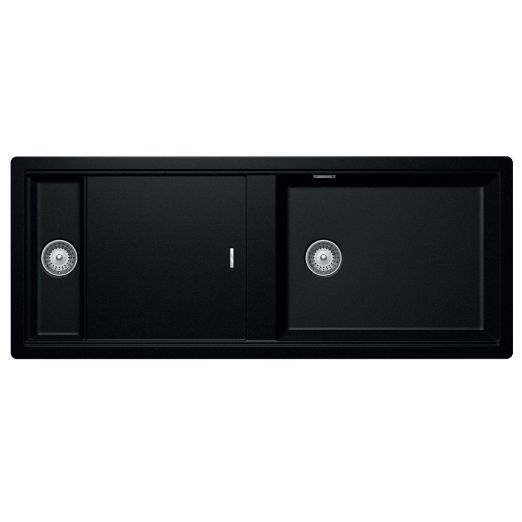 Chậu đá Häfele Workstation HS19-GKD2S120 - màu đen