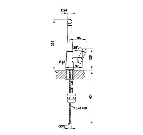 Vòi bếp Häfele HT20-GH1P259