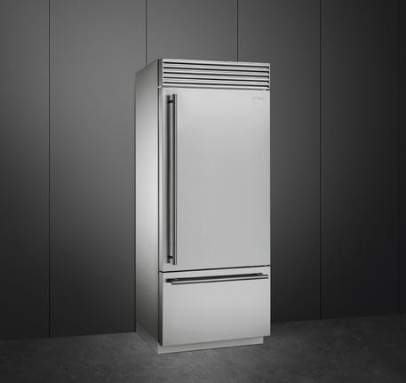 TỦ LẠNH, NGĂN ĐÔNG DƯỚI, ĐỘC LẬP, CỬA MỞ PHẢI, THÉP KHÔNG GỈ, CLASSICA RF396RSIX