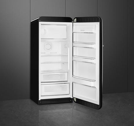 TỦ LẠNH, CỬA ĐƠN, ĐỘC LẬP, CỬA MỞ PHẢI, MÀU ĐEN, 50’S STYLE FAB28RBL3