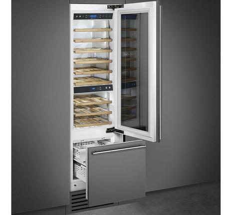 TỦ RƯỢU ÂM, 60CM, CỬA CÓ KÍNH WI66RS