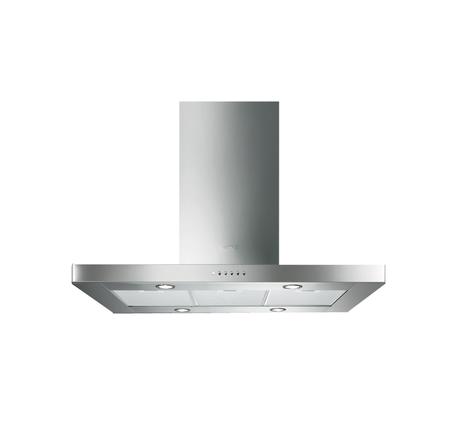 Máy hút mùi đảo 90cm, thép không gỉ KI90XE