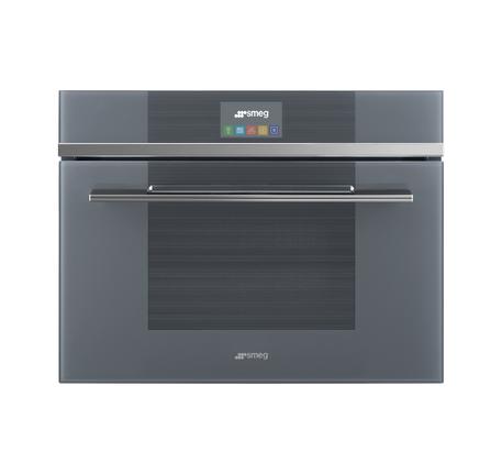 LÒ VI SÓNG KẾT HỢP NƯỚNG, THỦY PHÂN, NHỎ GỌN 45CM, LINEA, MẶT KÍNH BẠC SF4104MCS