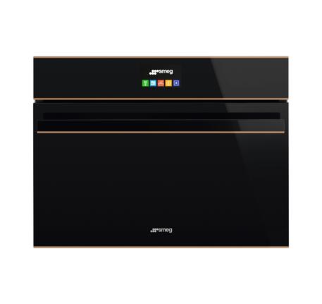LÒ NƯỚNG KẾT HỢP HẤP, THỦY PHÂN, 45 CM, DOLCE STIL NOVO, MÀU HOÀN THIỆN: ĐEN & ĐỒNG SF4604VCNR1