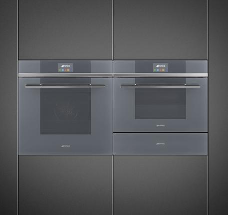 LÒ VI SÓNG KẾT HỢP NƯỚNG, THỦY PHÂN, NHỎ GỌN 45CM, LINEA, MẶT KÍNH BẠC SF4104MCS