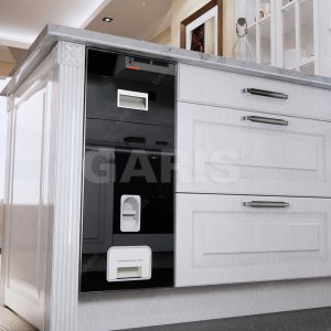 THÙNG GẠO MẶT KÍNH ĐEN GR06.26B